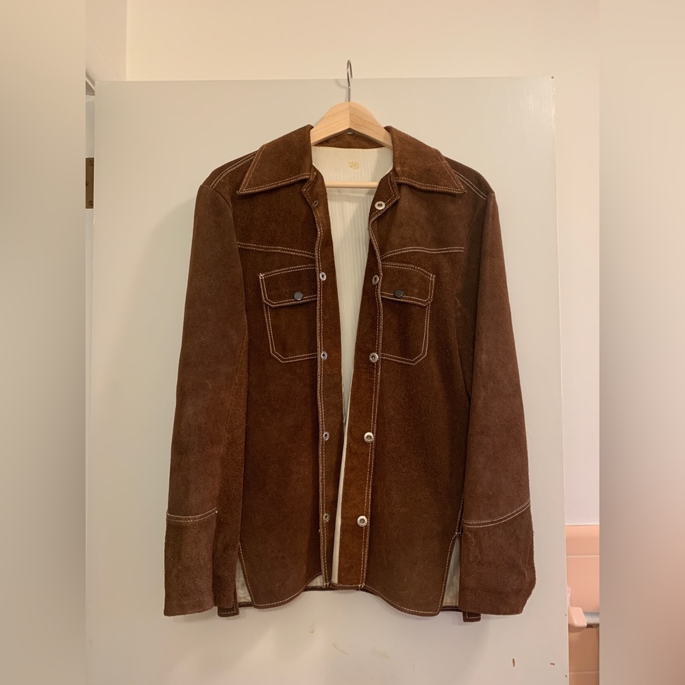 Suede, brown, size 40